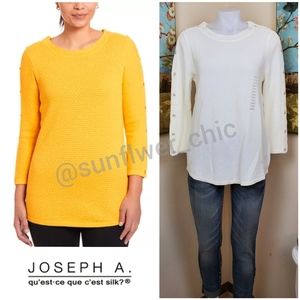 🆕️Joseph A. Textured Crewneck Sweater